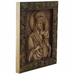 Резная икона «Призри на смирение» (малая)