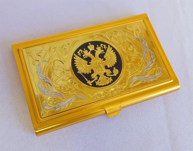 Набор «Визитница, ручка украшенная»