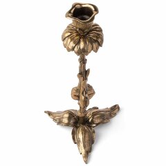 Бронзовый подсвечник «Экзотический цветок»