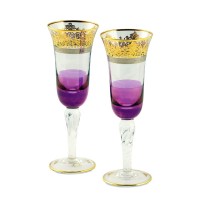 Хрустальные бокалы для шампанского «LUCIANA»