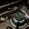 Подарочный набор для пикника «Лев» в кожаном чемодане