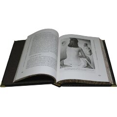 Иллюстрированная книга «Завтрак у Sotheby’s. Мир искусства от А до Я» в кожаном переплёте