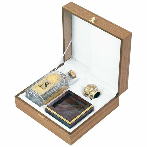 Графин «Святая вода» с позолоченным декором