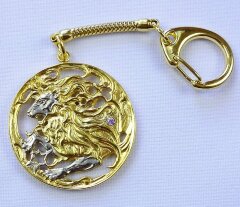 Брелок знак зодиака «Лев»