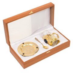 Чайный набор «Корона» (авантюрин)