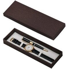 Мужские часы с ручкой (футляр)