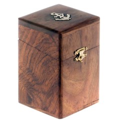 Классические настольные песочные часы «Тигровый глаз» в металлическом корпусе