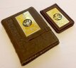 Набор «Ежедневник гербовый, визитница кожаная»