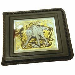 Зажим для денег «Волк»