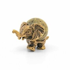 Бронзовая фигурка «Слоник» (шар)