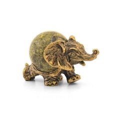 Бронзовая фигурка «Слоник» (шар)