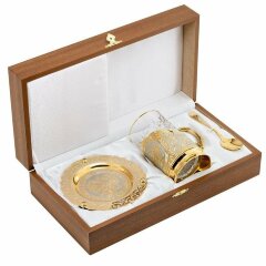 Чайный набор «Герб» (позолота)