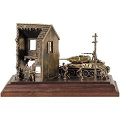 Бронзовая диорама «Городской бой 1943 год»