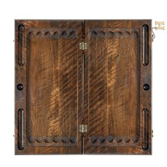 Резные нарды «Армянский узор» из массива дерева