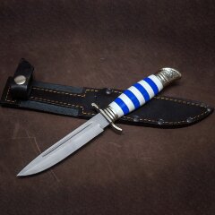 Подарочный нож финка «Моряк» с аббревиатурой НКВД на рукояти