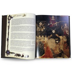 Иллюстрированное издание «Большая книга власти» в кожаном переплёте