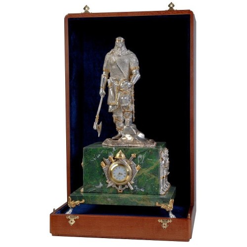 Композиция «Богатырь Русич», бронза