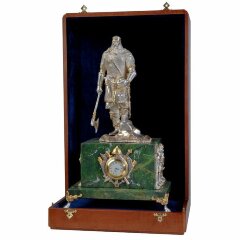 Композиция «Богатырь Русич», бронза