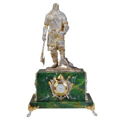 Композиция «Богатырь Русич», бронза