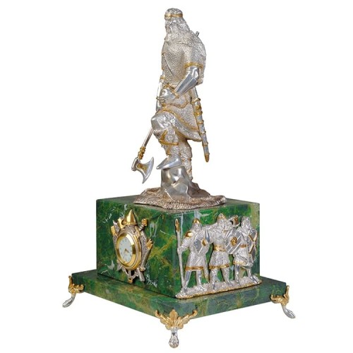 Композиция «Богатырь Русич», бронза