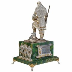 Композиция «Богатырь Русич», бронза