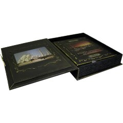 Подарочная книга «Великие Святыни Ислама» в кожаном коробе