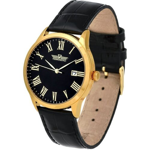 Мужские позолоченные часы «ПРЕМИАЛЬНЫЙ СТИЛЬ» с ручкой