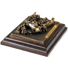 Бронзовая диорама «Немецкие разведчики»