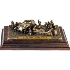 Бронзовая диорама «Немецкие разведчики»