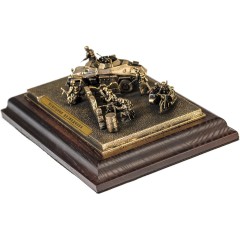 Бронзовая диорама «Немецкие разведчики»