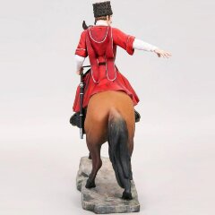 Сувенирная статуэтка «Кубанский казак на гнедом коне» из искусственного камня
