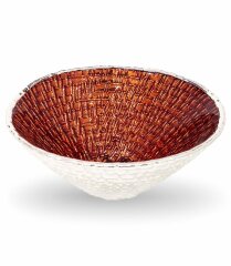 Декоративная чаша «Бронзовая мозаика» для праздничного стола