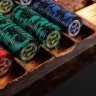 Игровой набор «POKER» из массива дерева