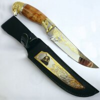 Сувенирный нож «Орёл» в кожаных ножнах