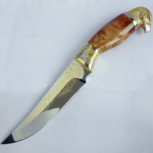 Сувенирный нож «Орёл» в кожаных ножнах