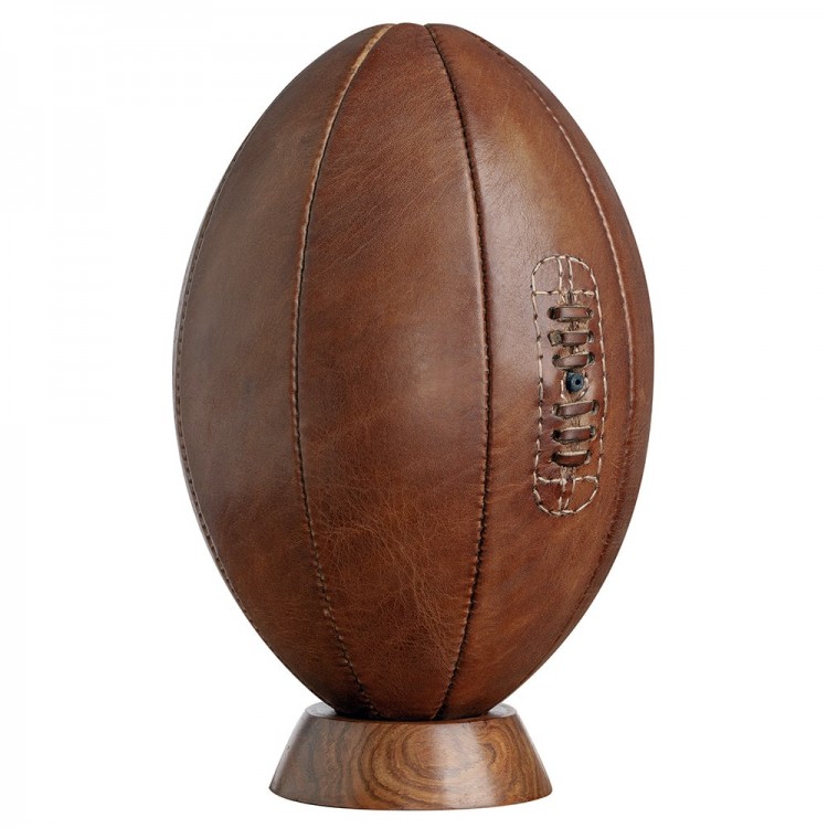 Сувенирный мяч регби «Rugby ball» из натуральной кожи