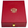 Набор книги на китайском языке «Москва» с плакеткой в подарочном футляре