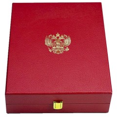 Набор книги на китайском языке «Москва» с плакеткой в подарочном футляре