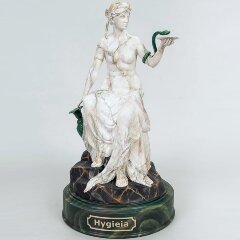 Сувенирная фигурка «Богиня Гигиея» из искусственного камня