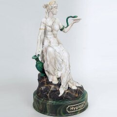 Сувенирная фигурка «Богиня Гигиея» из искусственного камня