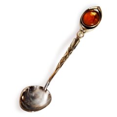 Чайная чашка из янтаря «Императрица» с жемчугом