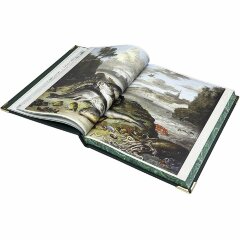 Иллюстрированная книга «Большая книга русской рыбалки» (Л. Сабанеев) в кожаном футляре