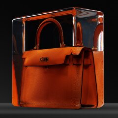 Интерьерный сувенир «Сумка красная» подарок девушке