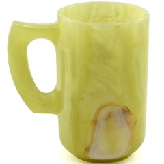 Большая пивная кружка «Оникс» — бокалы для пива из натуральных камней