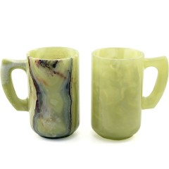 Большая пивная кружка «Оникс» — бокалы для пива из натуральных камней