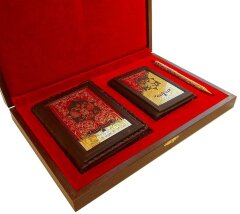 Набор «Ежедневник, авто+паспорт, ручка»