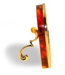 Икона из янтаря «Богородица»