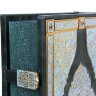 Подарочная книга «Коран» из серебра и драгоценных камней