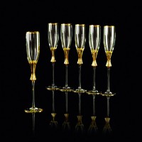 Хрустальные бокалы для шампанского «OPERA»
