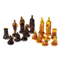 Шахматные фигуры «Княжеские» из бронзы